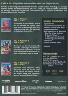 Karl May Collection Box 3: Winnetou I-III, 3 DVDs