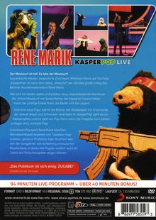Rene Marik: Kasperpop, DVD