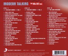 Modern Talking: The 80's Hit Box, 3 CDs
