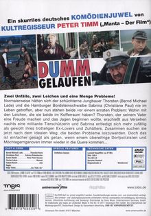 Dumm gelaufen (1996), DVD