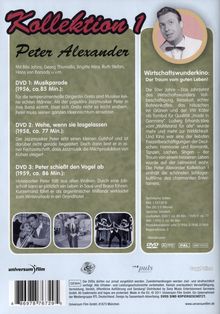 Peter Alexander Collection 1, 3 DVDs