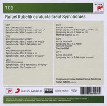 Rafael Kubelik conducts Great Symphonies, 7 CDs
