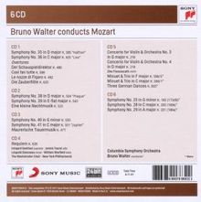 Bruno Walter dirigiert Mozart, 6 CDs