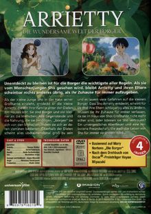 Arrietty - Die Wundersame Welt der Borger, DVD