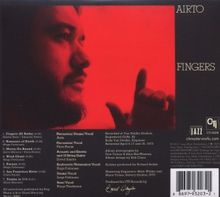 Airto Moreira (geb. 1941): Fingers (CTI 40th Anniversary), CD