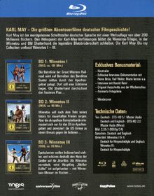 Winnetou I-III (Blu-ray), 3 Blu-ray Discs