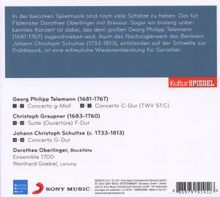 Dorothee Oberlinger - Blockflötenkonzerte des Barock, CD