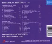 Georg Philipp Telemann (1681-1767): Bourlesque de Quixotte-Ouvertüre TWV 55, CD