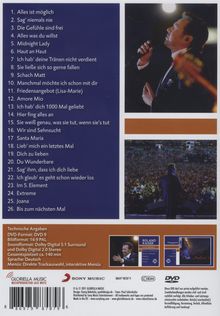 Roland Kaiser: Live in Dresden 2011, DVD