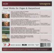Gustav Leonhardt - Great Works for Organ &amp; Harpsichord, 4 CDs