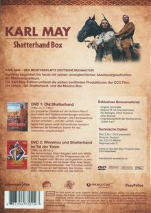 Karl May Shatterhand-Box, 2 DVDs