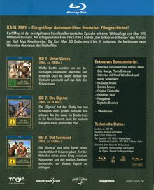 Karl May Collection Box 2 (Blu-ray), 3 Blu-ray Discs