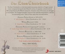 Huelgas Ensemble - The Eton Choir Book, CD