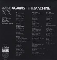 Rage Against The Machine: Rage Against The Machine - XX (20th Anniversary Deluxe Box Set) (180g) (2CD + 2DVD + LP), 2 CDs, 2 DVDs und 1 LP