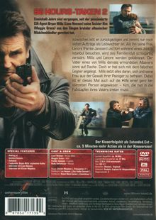 96 Hours: Taken 2 (Extended Cut), DVD