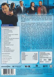 CSI New York Season 8, 6 DVDs