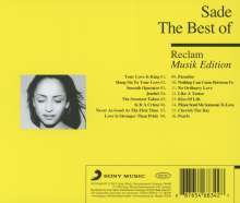 Sade: All Time Best: Reclam Musik Edition, CD