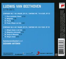 Ludwig van Beethoven (1770-1827): Symphonien Nr.7 &amp; 8, CD