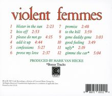 Violent Femmes: Violent Femmes, CD