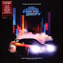 Filmmusik: The Fast &amp; The Furious: Tokyo Drift (Limited Deluxe Edition) (Orange &amp; Black Vinyl), 2 LPs