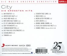 City: Die Musik unserer Generation: Die größten Hits, CD