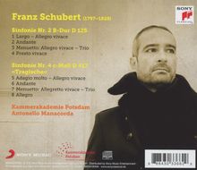 Franz Schubert (1797-1828): Symphonien Nr.2 &amp; 4, CD