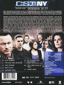 CSI New York Season 9 Box 2 (Finale Staffel), 3 DVDs