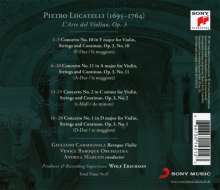 Pietro Locatelli (1695-1764): Violinkonzerte op.3 Nr.1,2,10,11, CD
