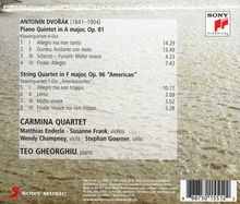 Antonin Dvorak (1841-1904): Klavierquintett op.81, CD