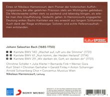 Johann Sebastian Bach (1685-1750): Kantaten BWV 29,61,140, CD