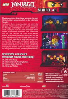LEGO Ninjago 4 Box 1, DVD