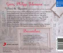 Georg Philipp Telemann (1681-1767): Trios &amp; Quartette mit Traversflöte &amp; Viola da gamba, CD