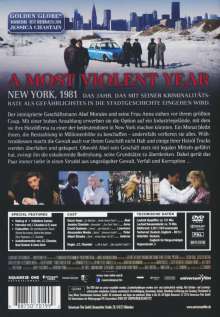 A Most Violent Year, DVD