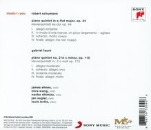 Gabriel Faure (1845-1924): Klavierquintett op.115, CD