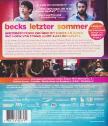 Becks letzter Sommer (Blu-ray), Blu-ray Disc