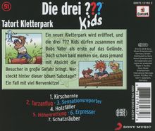 Die drei ??? Kids 51: Tatort Kletterpark, CD