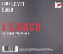 Johann Sebastian Bach (1685-1750): Goldberg-Variationen BWV 988, CD