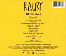 Raury: All We Need (Explicit), CD