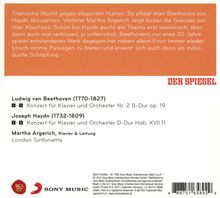 Martha Argerich - Klavierkonzerte von Haydn &amp; Beethoven, CD
