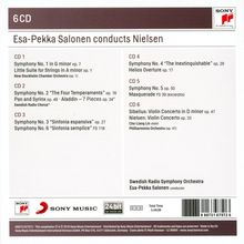 Esa-Pekka Salonen conducts  Carl Nielsen, 6 CDs