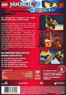 LEGO Ninjago 6 Box 1, DVD