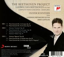 Ludwig van Beethoven (1770-1827): Klavierkonzerte Nr.1-5, 3 CDs