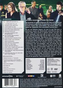 CSI Las Vegas Season 15 (finale Staffel), 6 DVDs