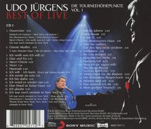 Udo Jürgens (1934-2014): Best Of Live: Die Tourneehöhepunkte Vol. 1, 2 CDs