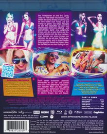 Spring Breakers (Blu-ray), Blu-ray Disc