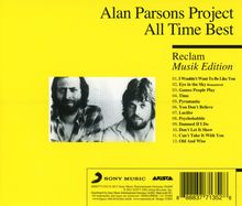 The Alan Parsons Project: All Time Best: Reclam Musik Edition, CD