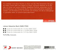 Johann Sebastian Bach (1685-1750): Cellosuiten BWV 1007-1009, CD