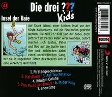 Ulf Blanck: Die Drei ??? Kids 41: Insel der Haie, CD