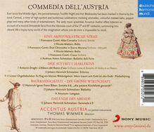Commedia dell' Austria - Musik am Wiener Hof des 17. &amp; 18. Jahrhunderts, CD