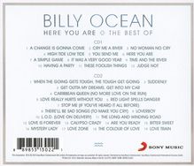 Billy Ocean: Here You Are: The Best of Billy Ocean, 2 CDs